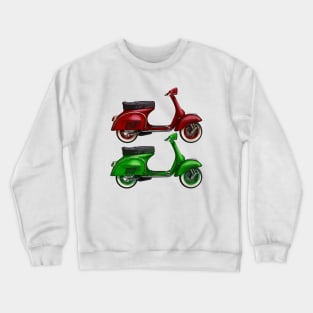 Motorroller Crewneck Sweatshirt